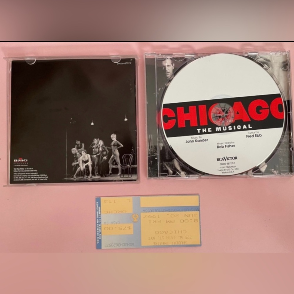 Various – Chicago, The Musical
With ticket stub Collectible
